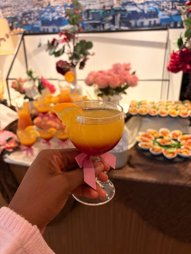 Cocktail en terrasse