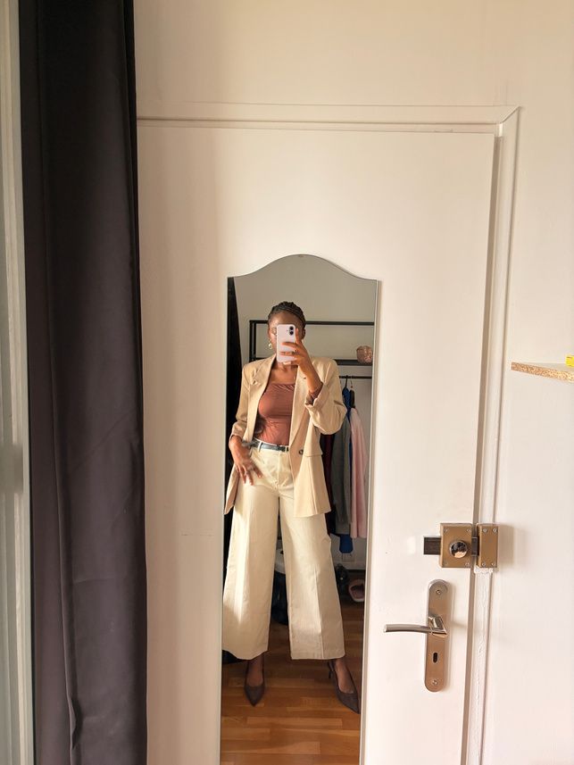 Reflet dans un miroir