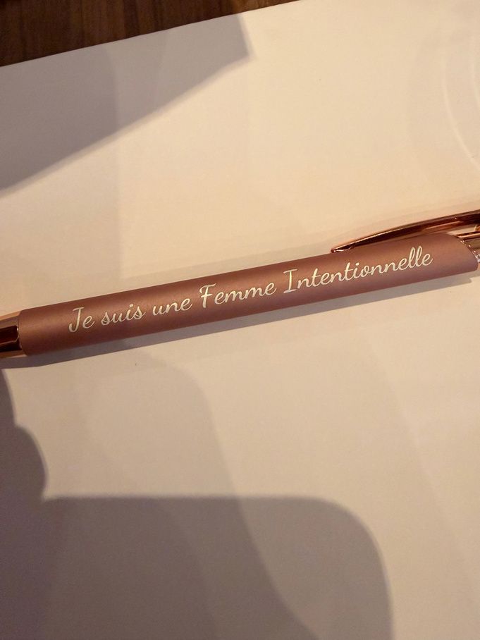 Stylo gravé